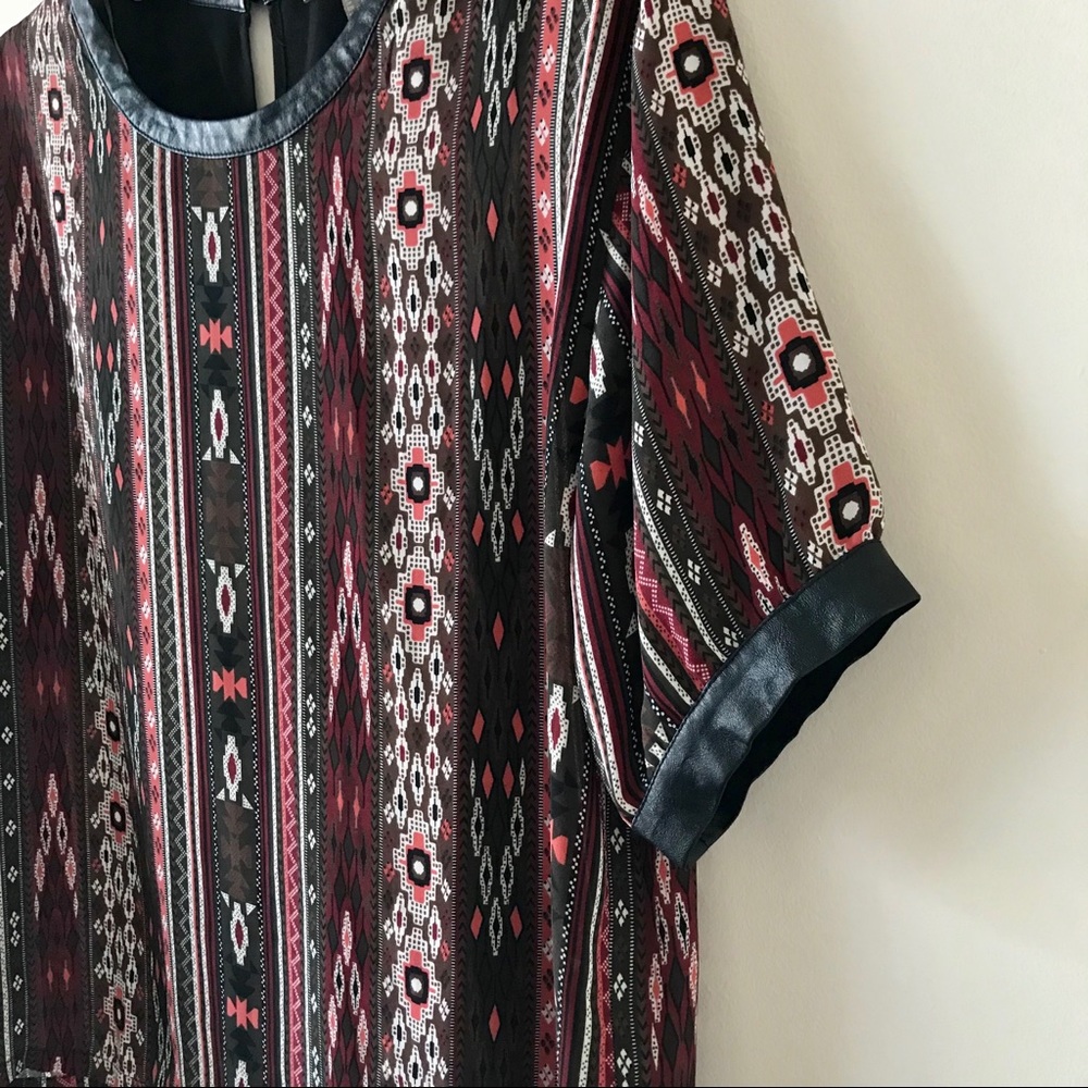 Forever 21 Aztec Print Top